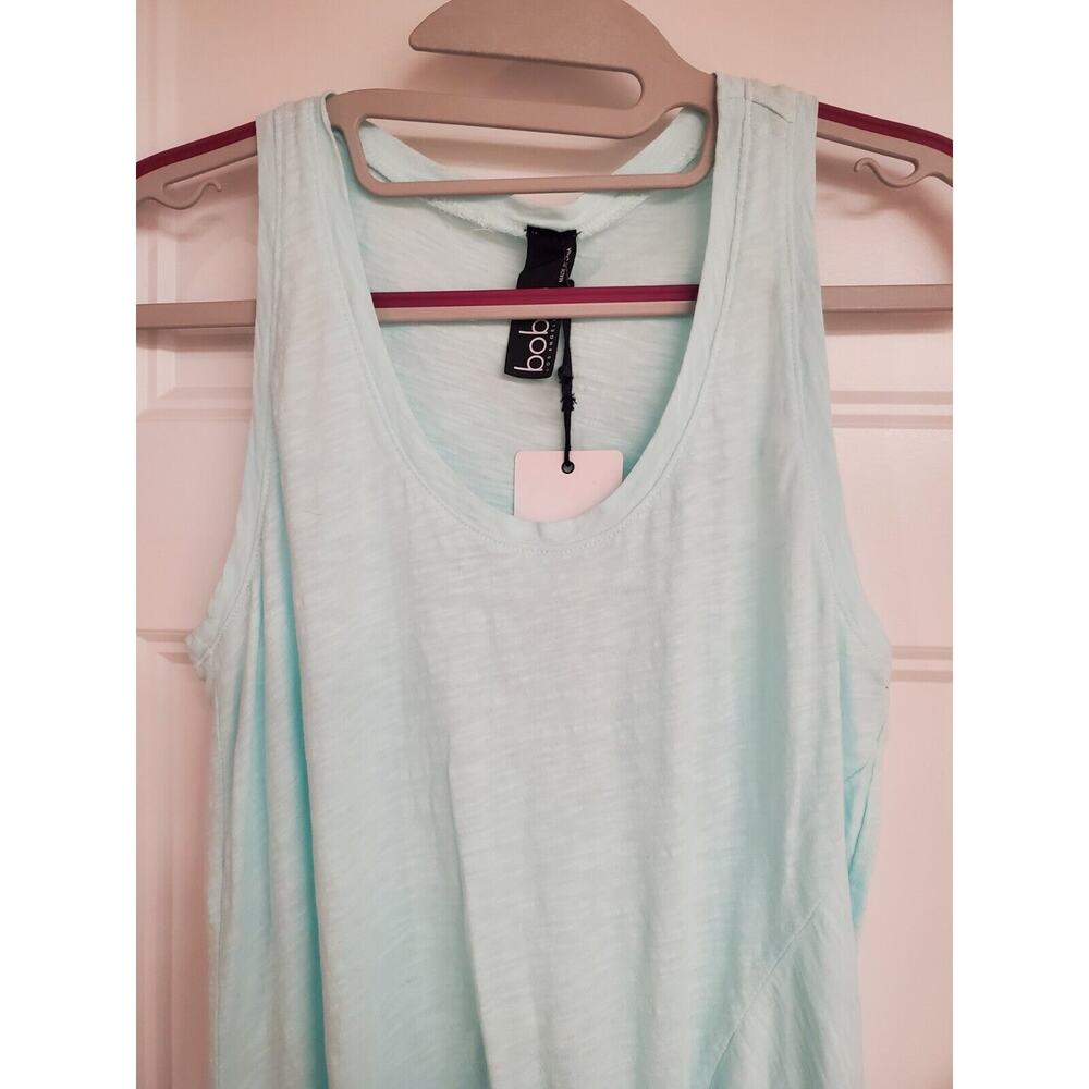 NEW NWT Bobi Teal Tank Top with Front Knot | Size X-Small - Picture 4 of 9